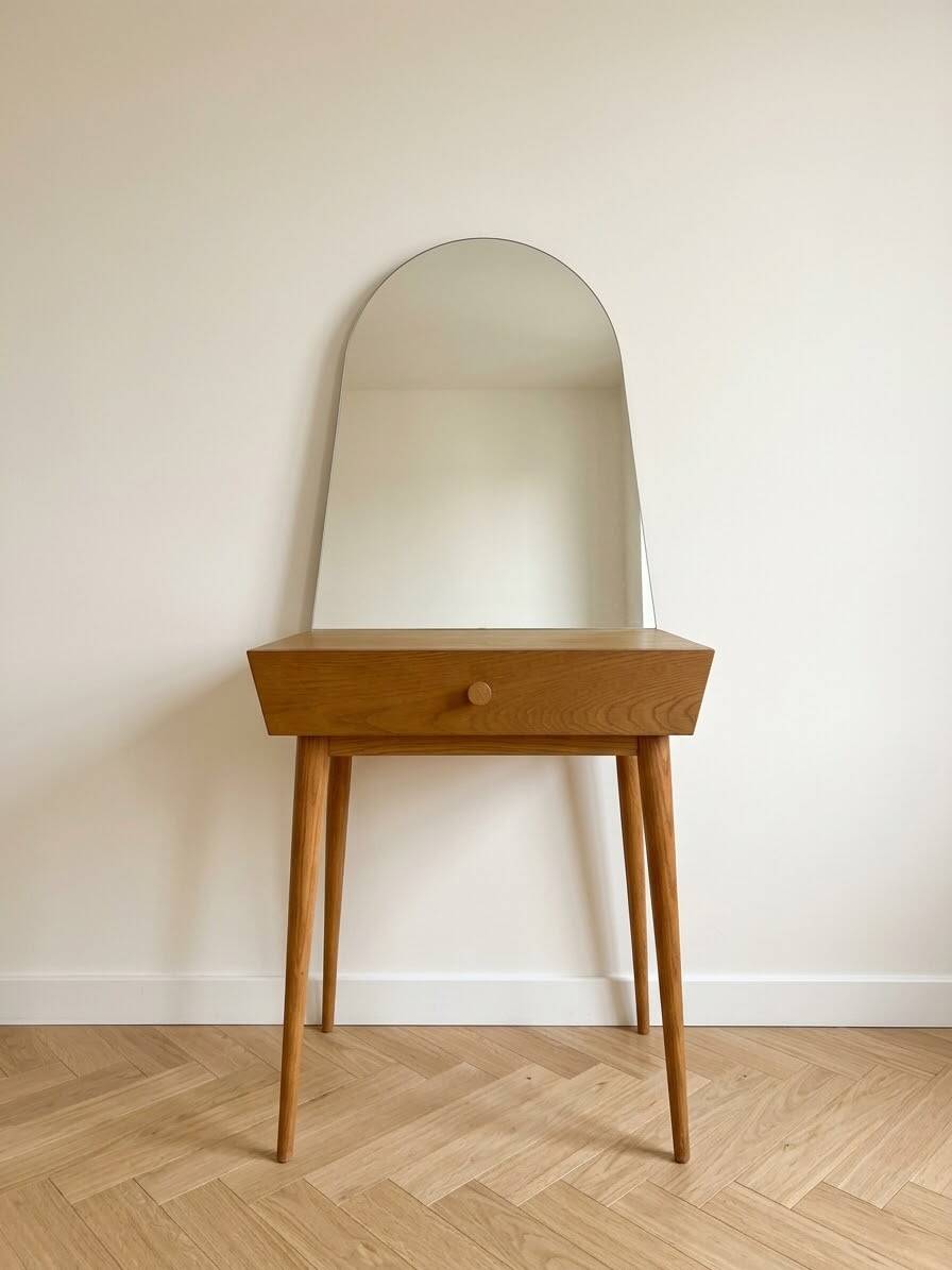 Vintage Scandinavian wooden dresser
