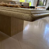 Travertine table