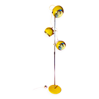 Space Age floor lamp, large Eye-Ball, vintage, 70s