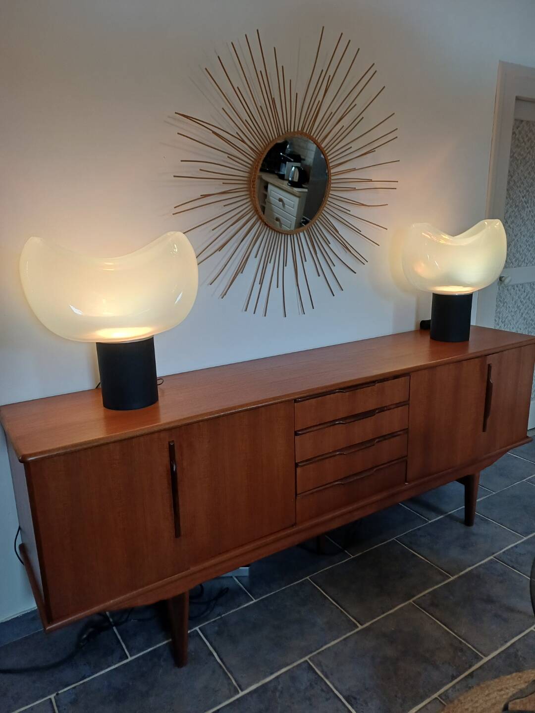 Lamp designed by Roberto Pamio