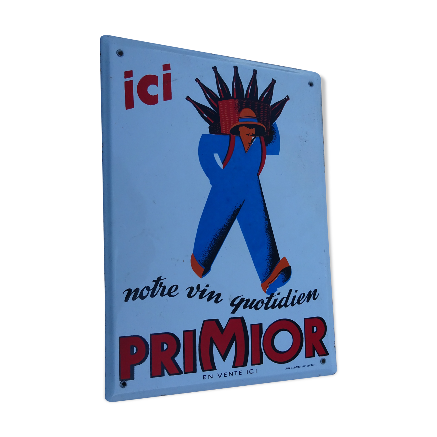 tole enamelled primor wine