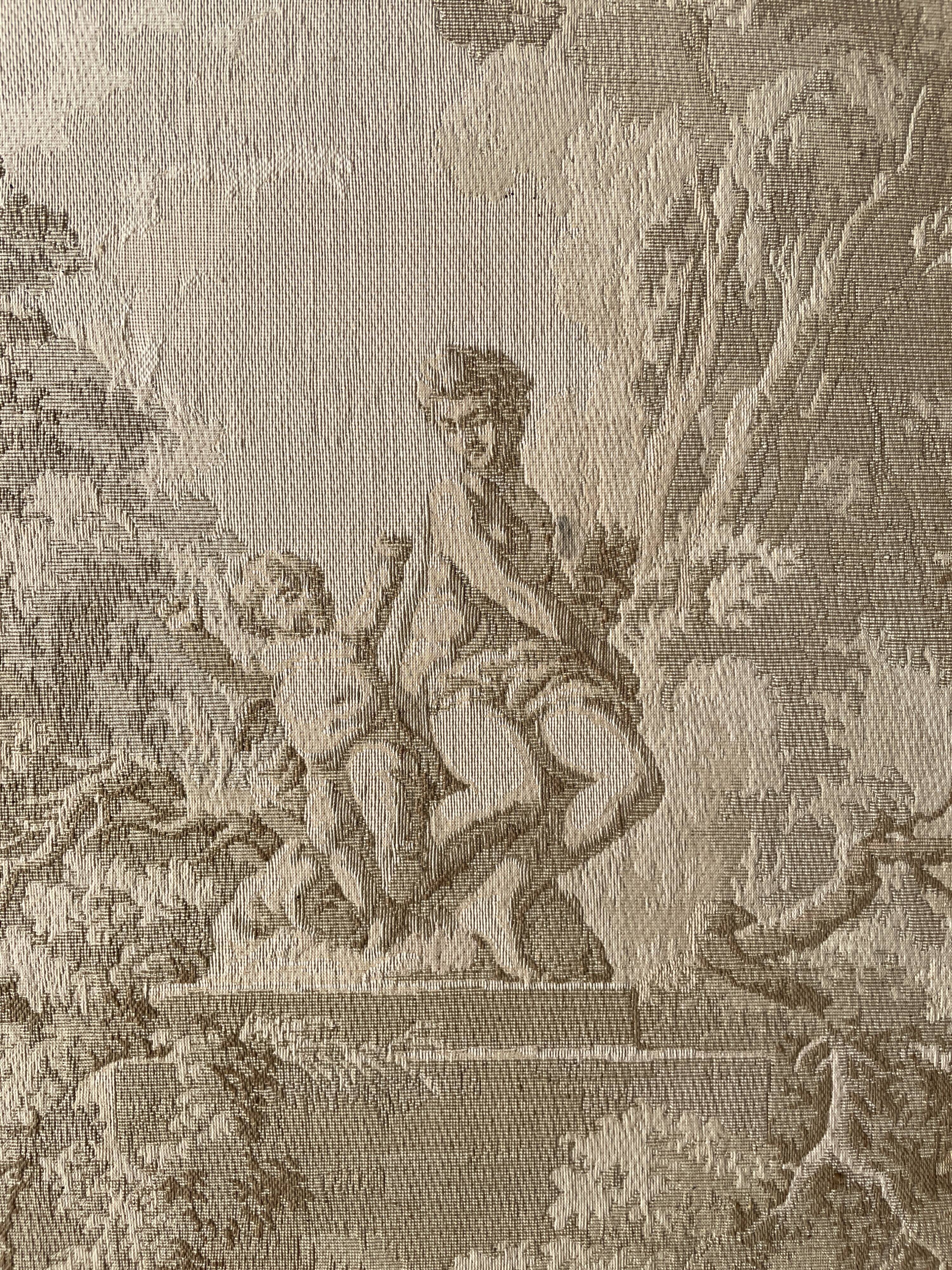 Framed antique tapestry, Fragonard, Grands Magasins du Louvre