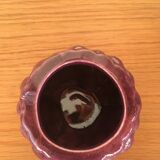 Blackberry jam jar in barbotine