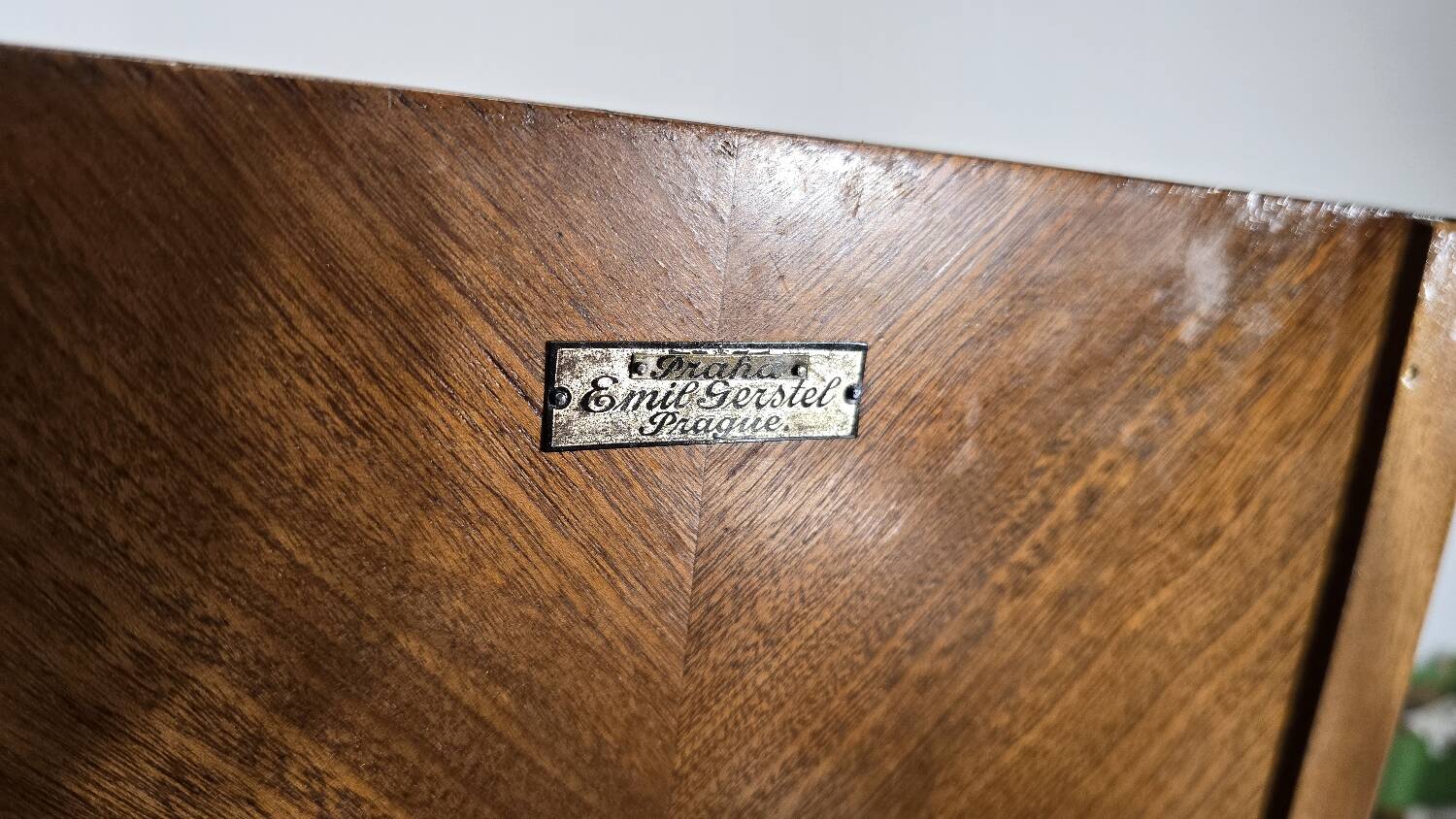 Office furniture set by Emil Gerstel