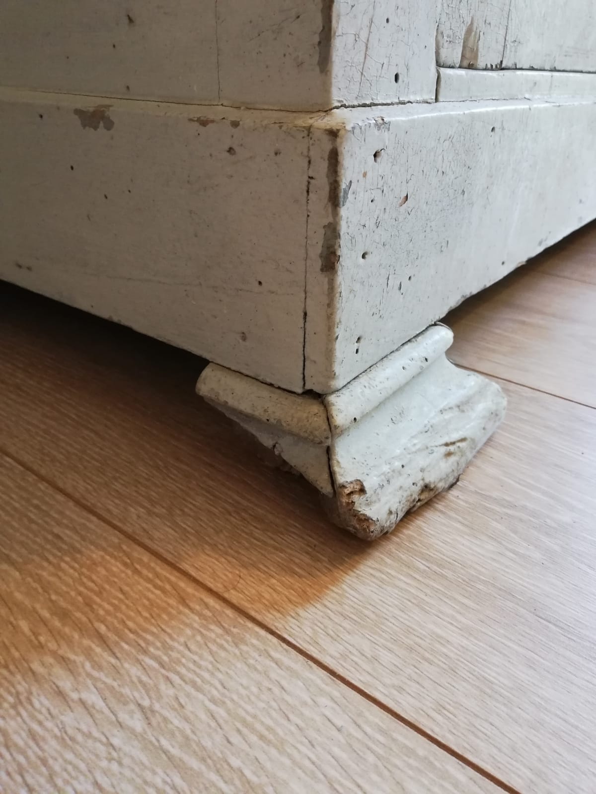 Old Parisian wardrobe 19th century