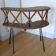 Bar 2 plateaux vintage métal et coco 1950