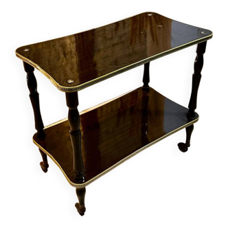 Vintage rolling trolley Golden Border