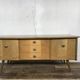 Enfilade furniture tv vintage feet compass Scandinavian style