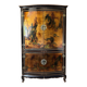 Meuble asiatique de rangement en bois peint, style chinois traditionne