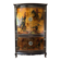 Meuble asiatique de rangement en bois peint, style chinois traditionne