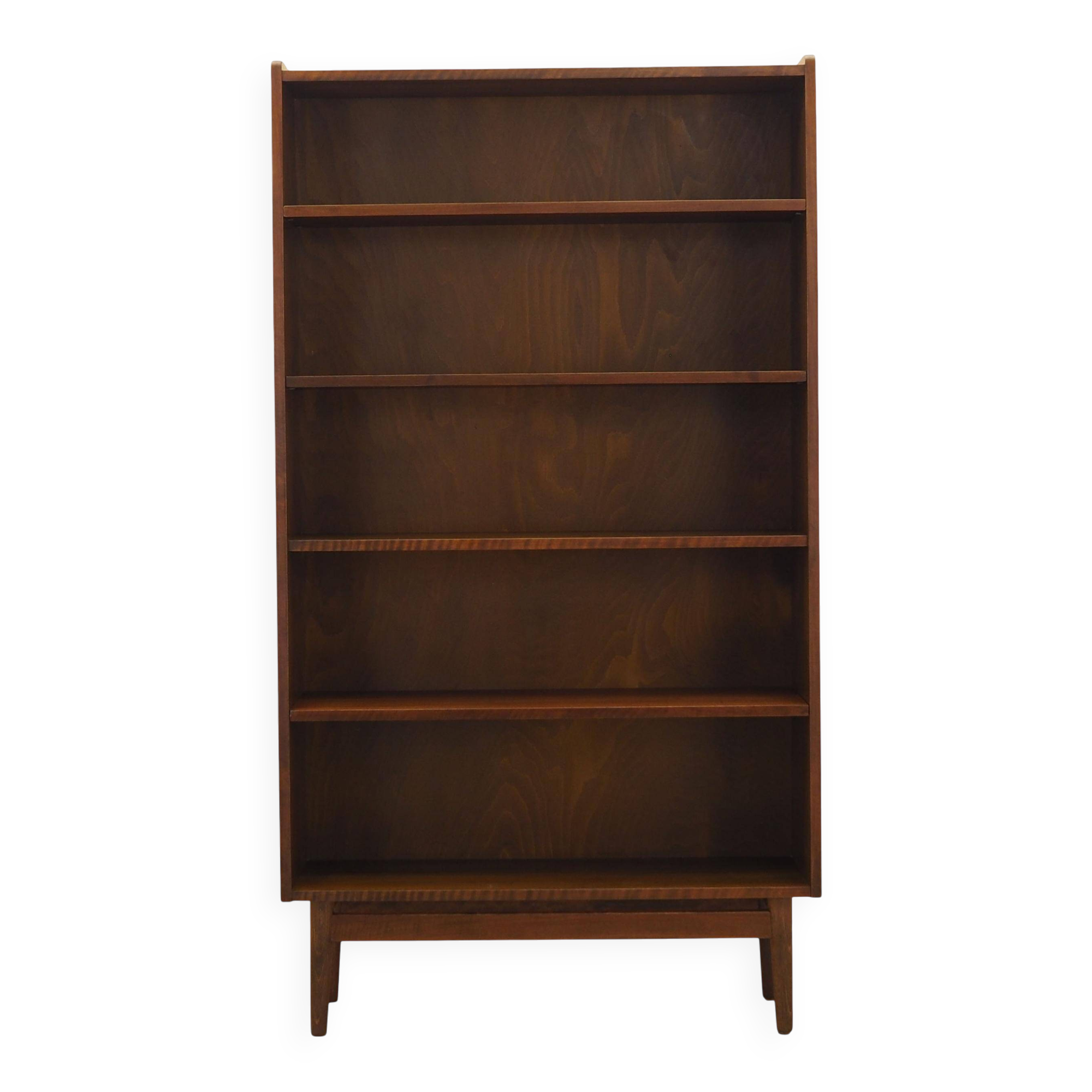 Walnut bookcase, Danish design, 1970s, designer: Johannes Sorth