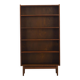 Walnut bookcase, Danish design, 1970s, designer: Johannes Sorth