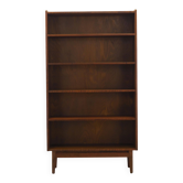 Walnut bookcase, Danish design, 1970s, designer: Johannes Sorth