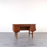 Mid-Century Danish Teak Executive Desk, 1960s.