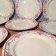 Suite de 10 assiettes plates CM Paris