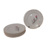 Set of dessert plates Moulin des Loups Orchies model Pavie