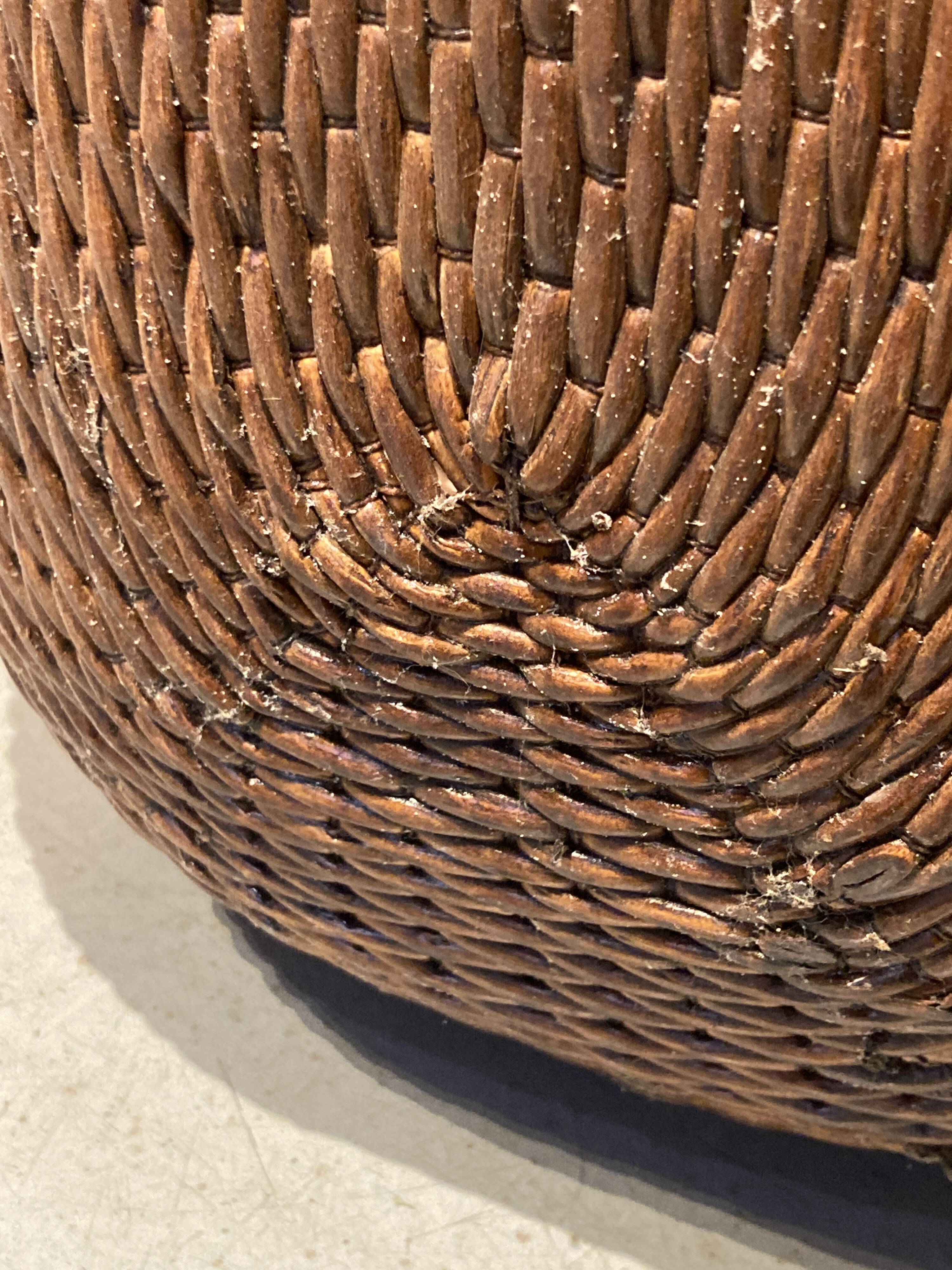 19th century China basket