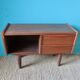 Small chest of drawers or entrance console in teak. Denmark 1960