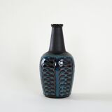 Stoneware vase, Danish design, 1970s, production: Søholm