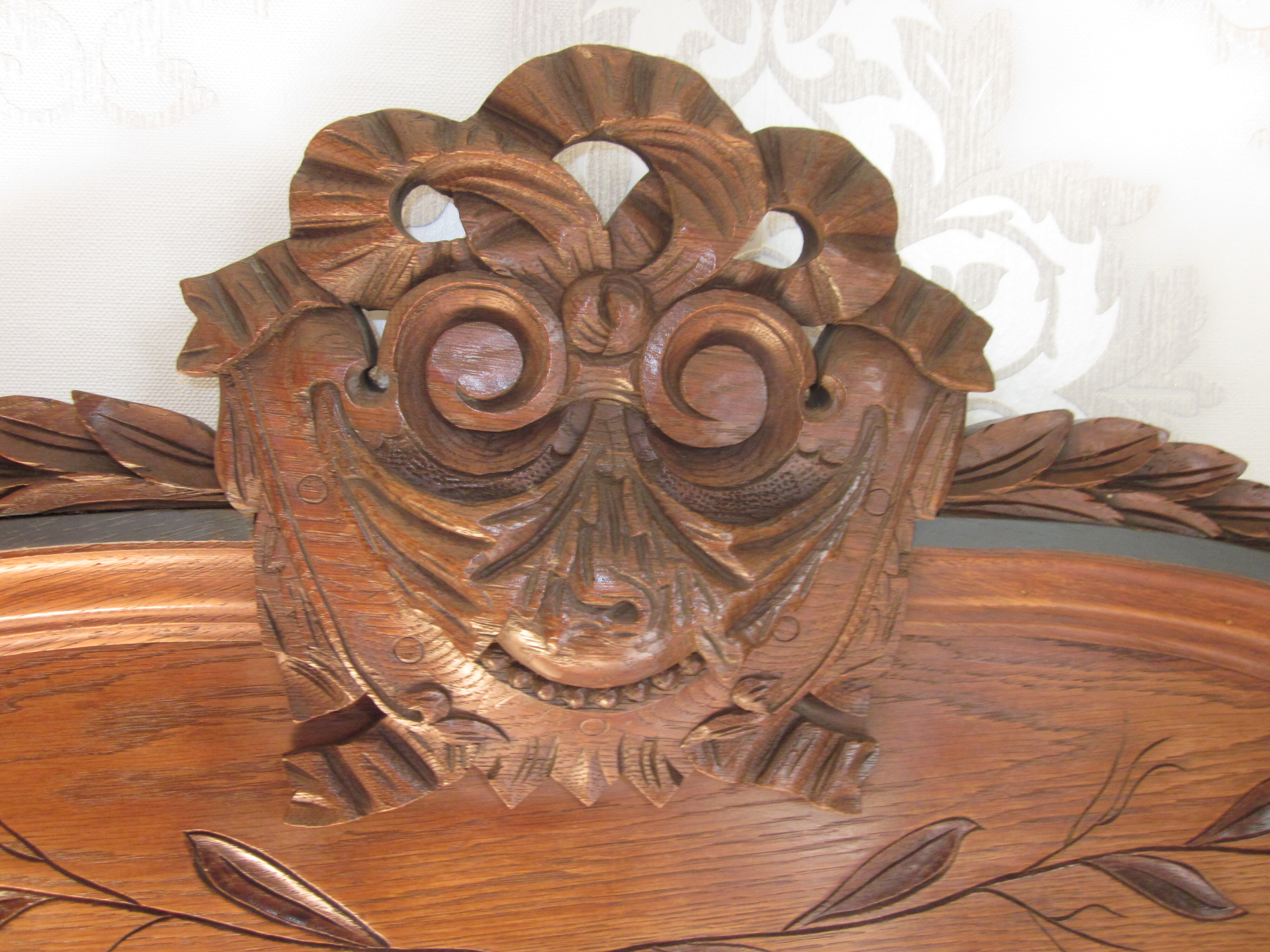 Old headboard