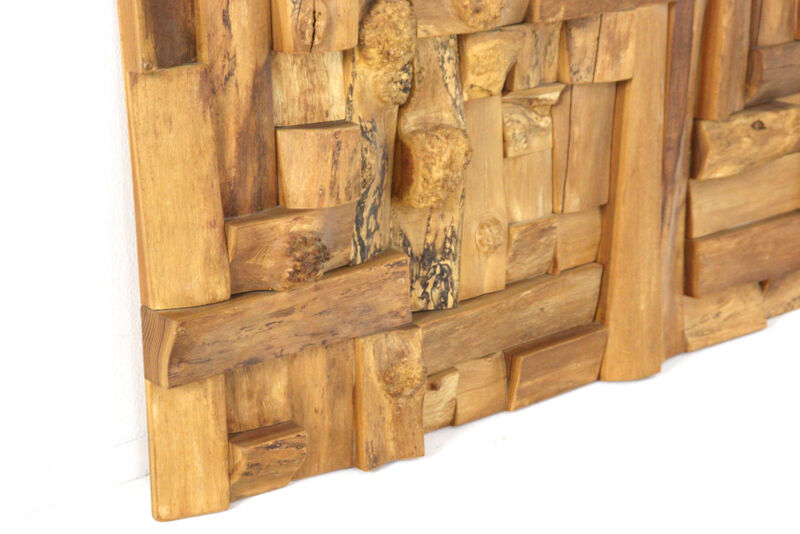Wooden wall panel