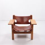 Design chair by Borge Mogensen, also called Spanisch chair, 1960 Denmark.