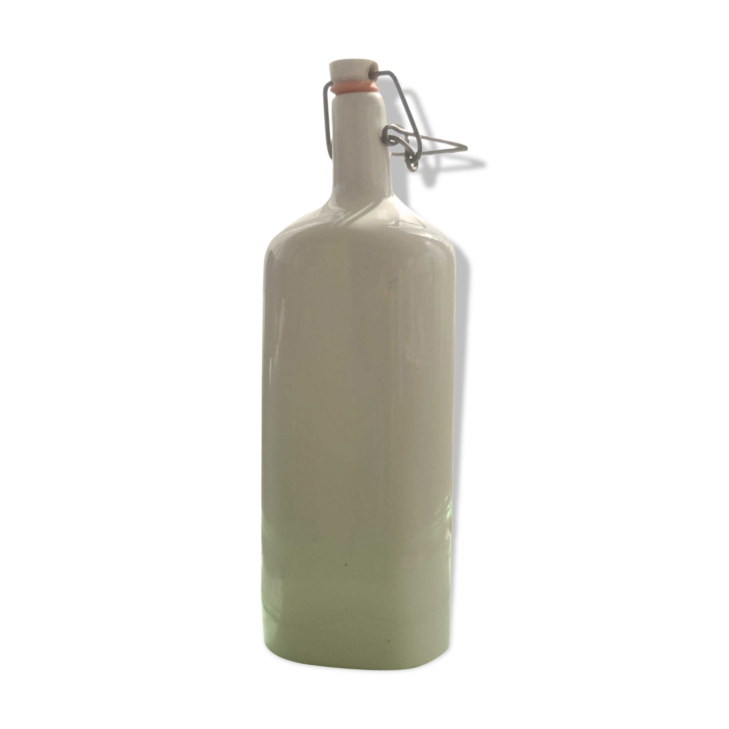 Hot water bottle enamelled stoneware