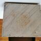 Early 20th century painted metal bedside