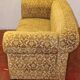 Canapé style chesterfield 3 places doré
