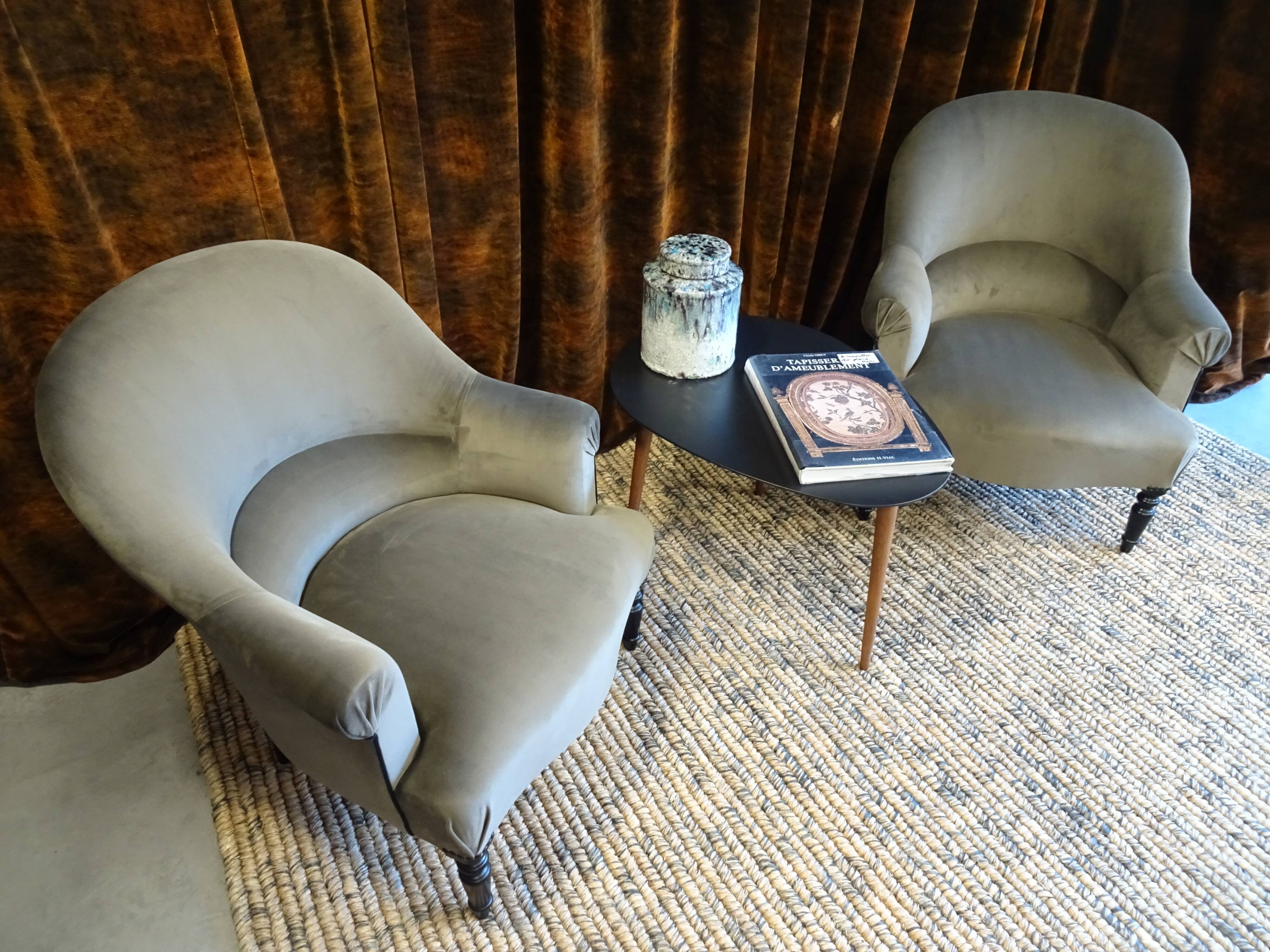 Pair of Toad Armchairs