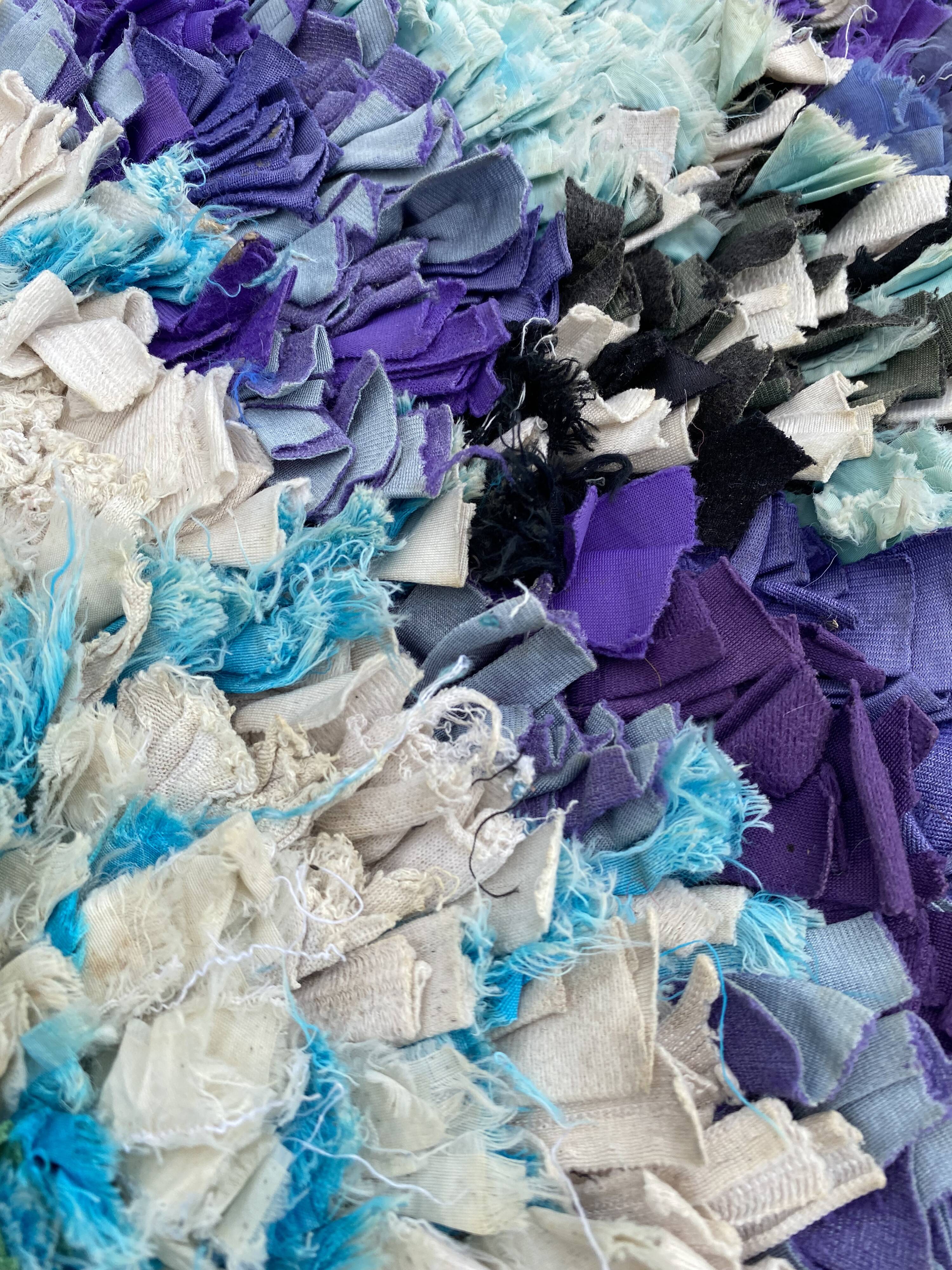 Carpet Berbere Boucherouite 125x210 Cm