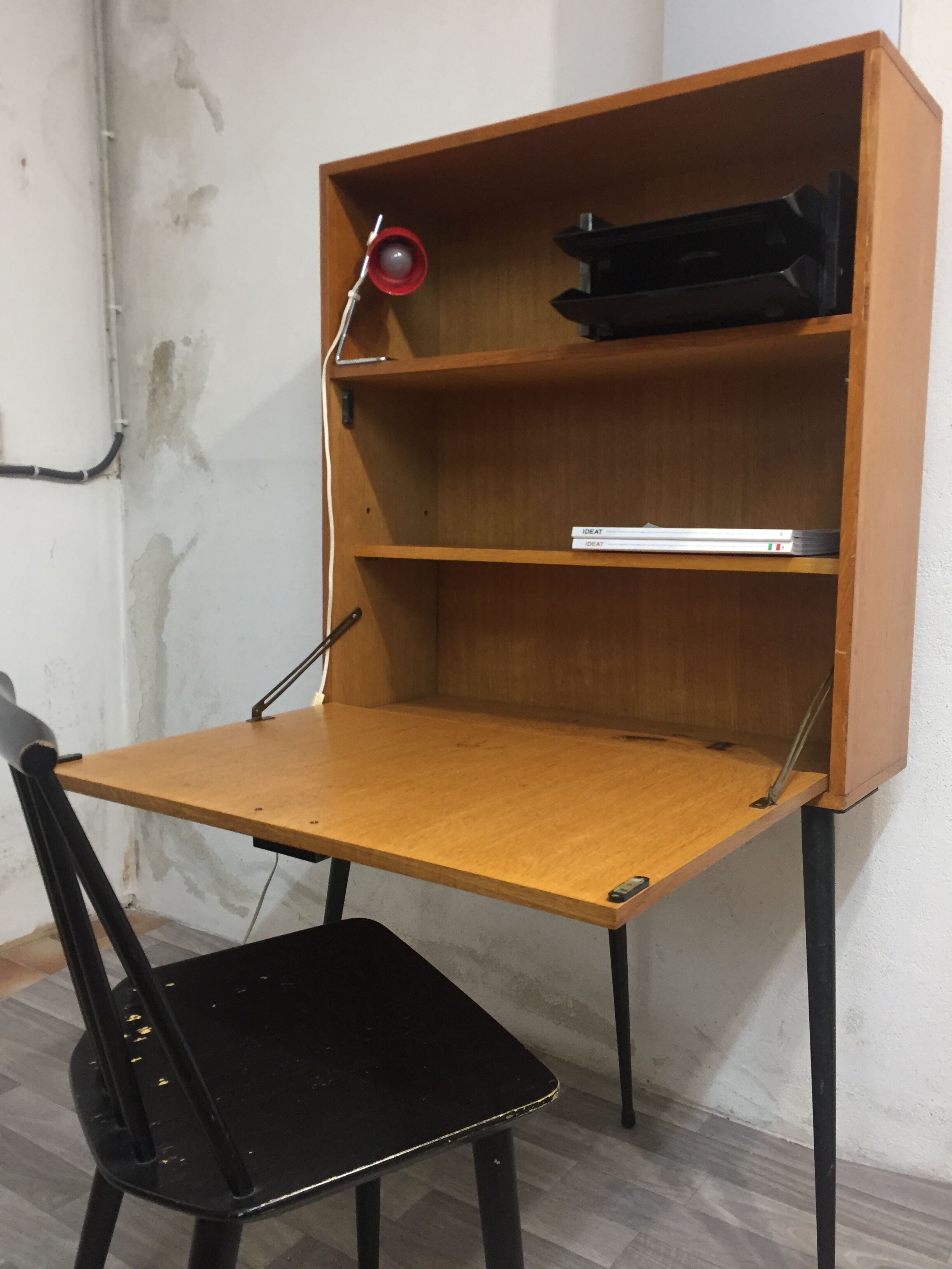 Vintage modernism 1960 Secretary