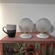 Pair of vintage globe wall lights