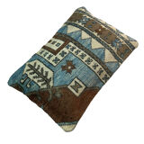 Vintage turkish kilim cushion cover
