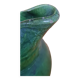 Green varnished stoneware pitcher