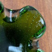 Vintage Italian Bullicante glass bowl from Murano.