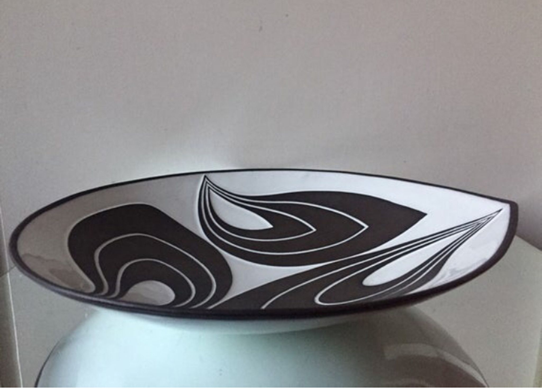Ceramic plate by Schollert Denmark