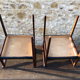 Pair of Scandinavian rosewood armchairs by SAX circa 60