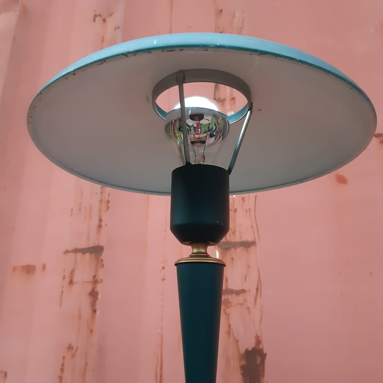 Tripod desk lamp design by Louis Kalff for Phillips 1960's "jewel" model