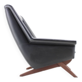 1970s Folke Ohlsson Armchair 4410 in Leatherette, Denmark