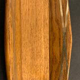 Wooden pencil holder with brass inserts, NINETEENTH