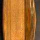 Wooden pencil holder with brass inserts, NINETEENTH
