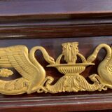 Mahogany bookcase 10 doors