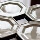 6 assiettes à dessert octogonales modèle Héritage – Johnson Brothers