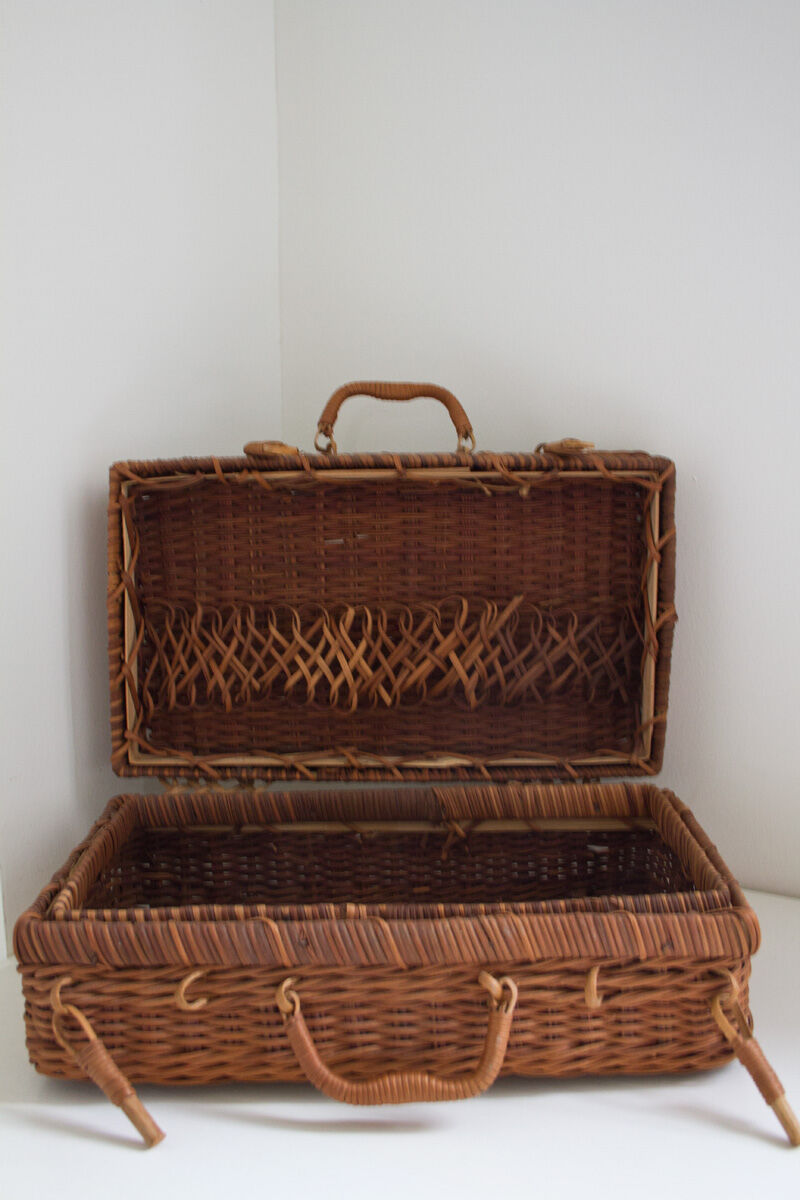 Panier de pique nique en rotin