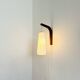Cylinder Wall Light In Milk Glass By Michael Bang For Holmegaard, Denmark 1980S