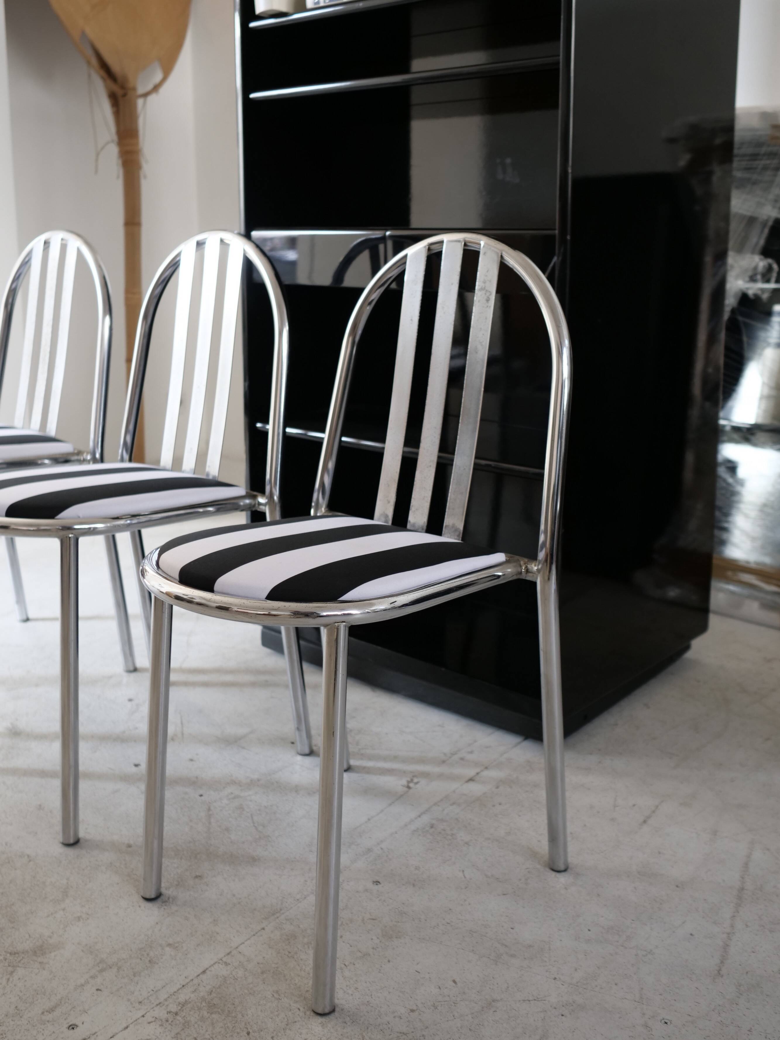 3 chaises Robert Mallet-Stevens No.222 Pallucco Italia