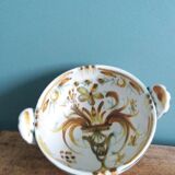 Lunch bowl and saucer Keraluc Quimper signed