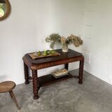 Mahogany console desk 1900