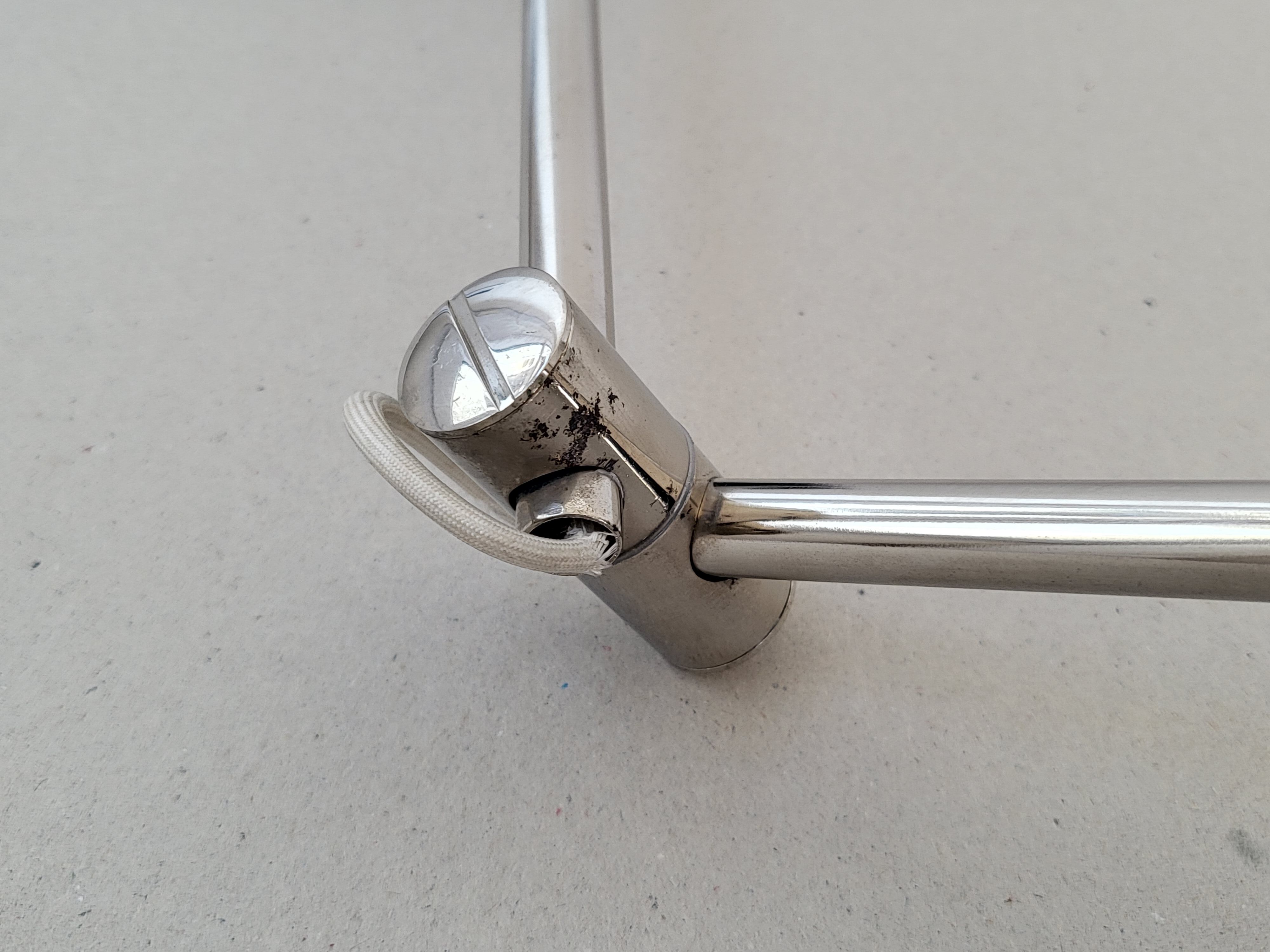 Articulated wall lamp space age vintage 1960